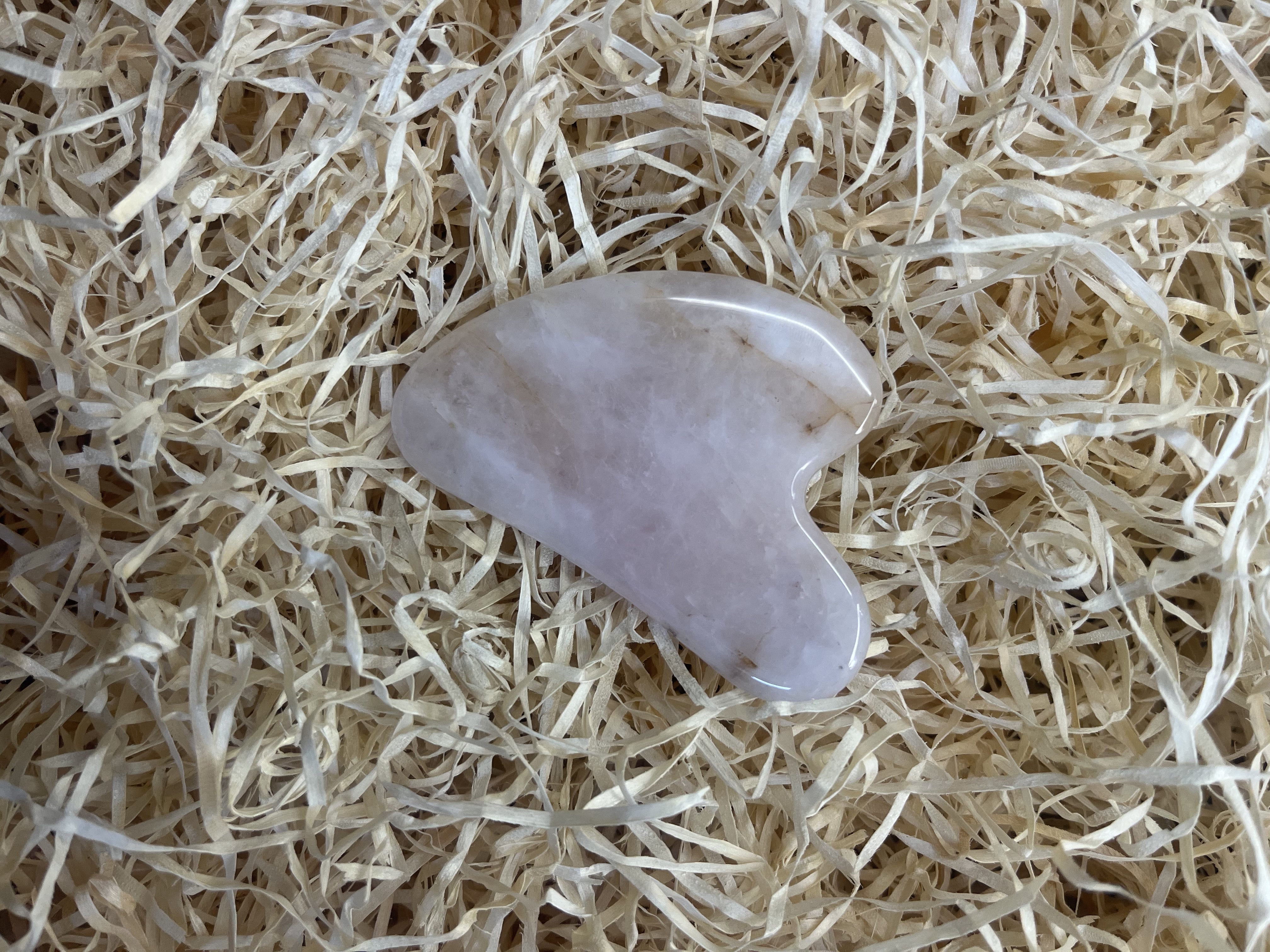 Gua-sha Stones Rose Quartz