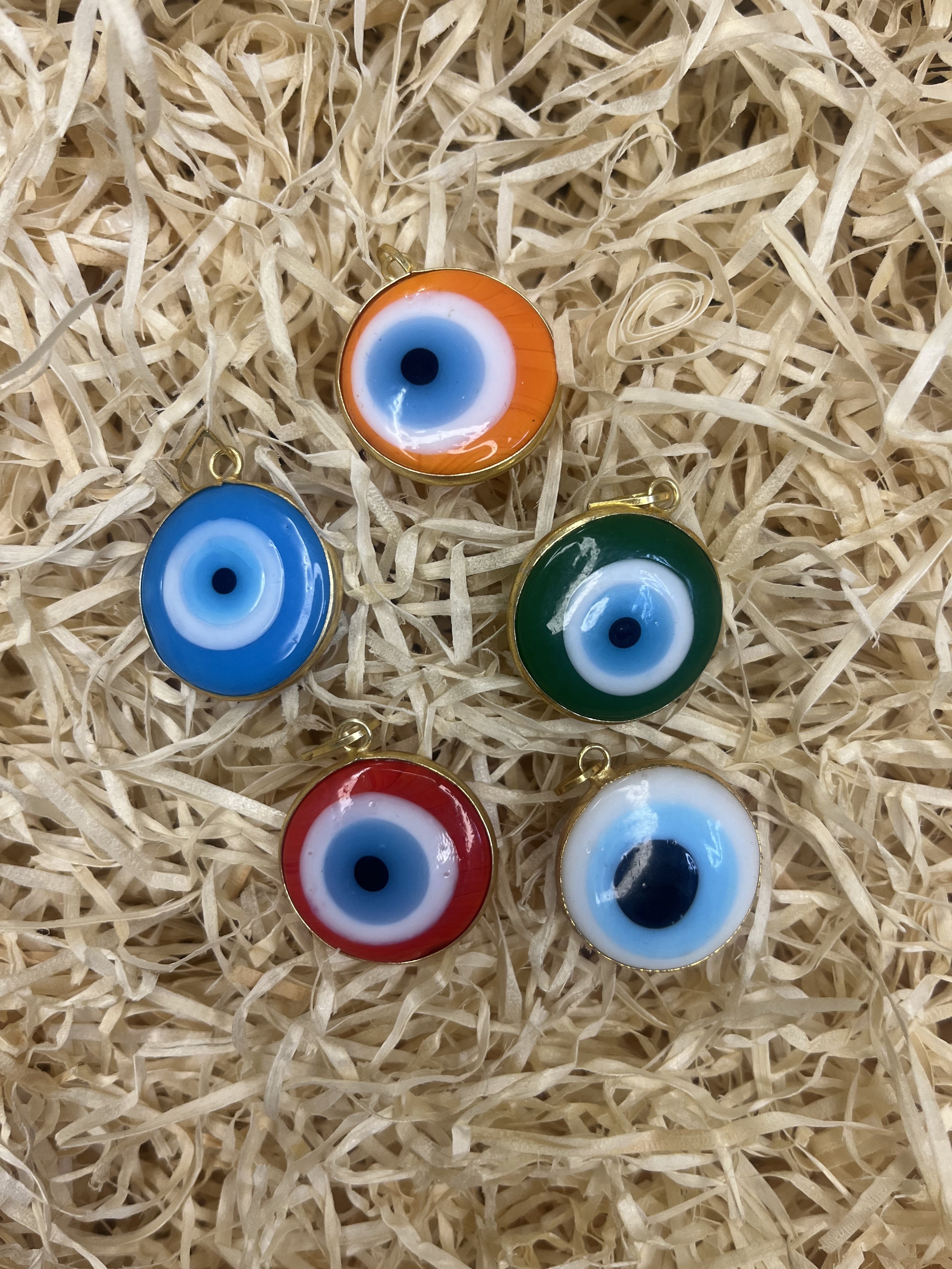 Evil Eye Pendant (mixed colour)