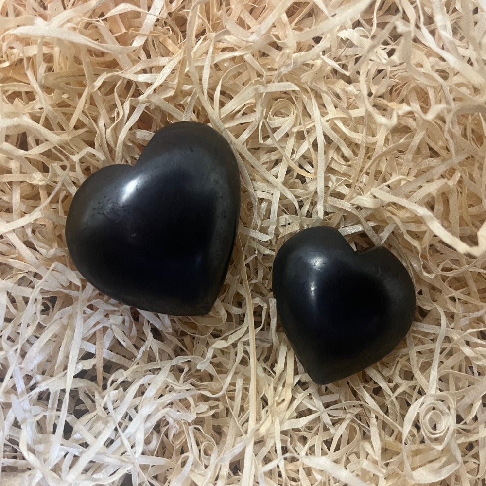 Shungite Heart