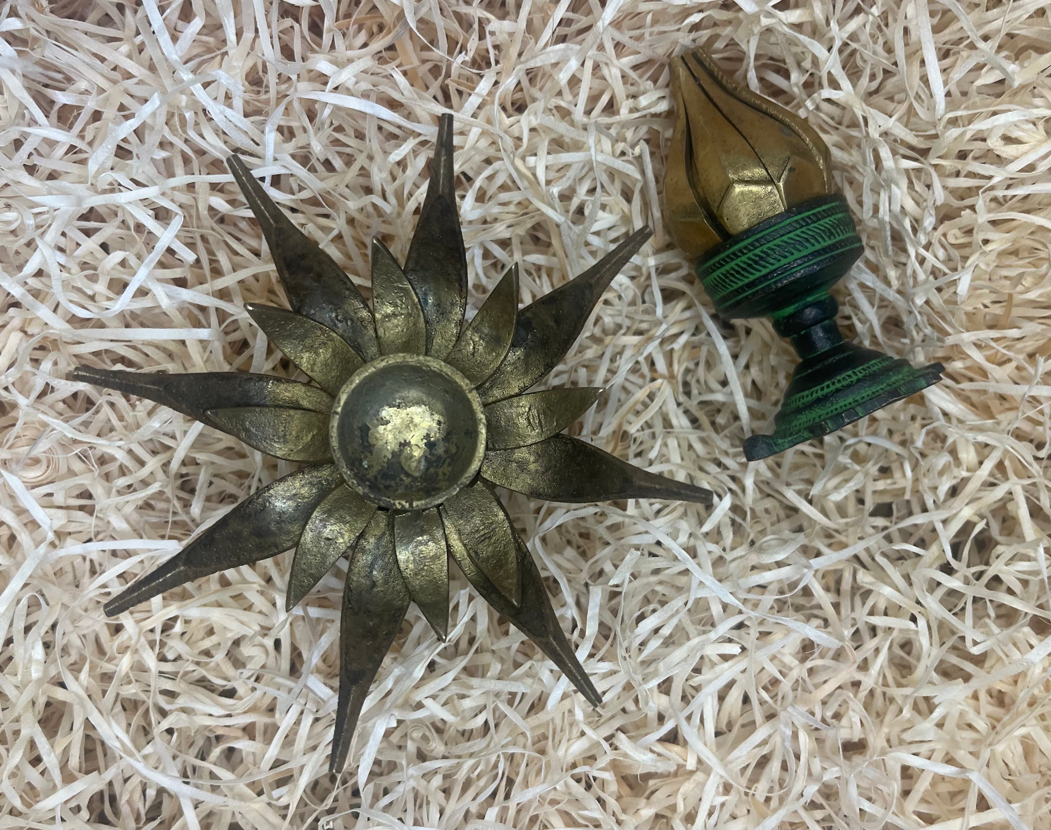 Brass Lotus Cone Incense Holder Stand