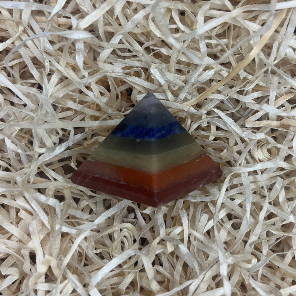Chakra Pyramid Stone