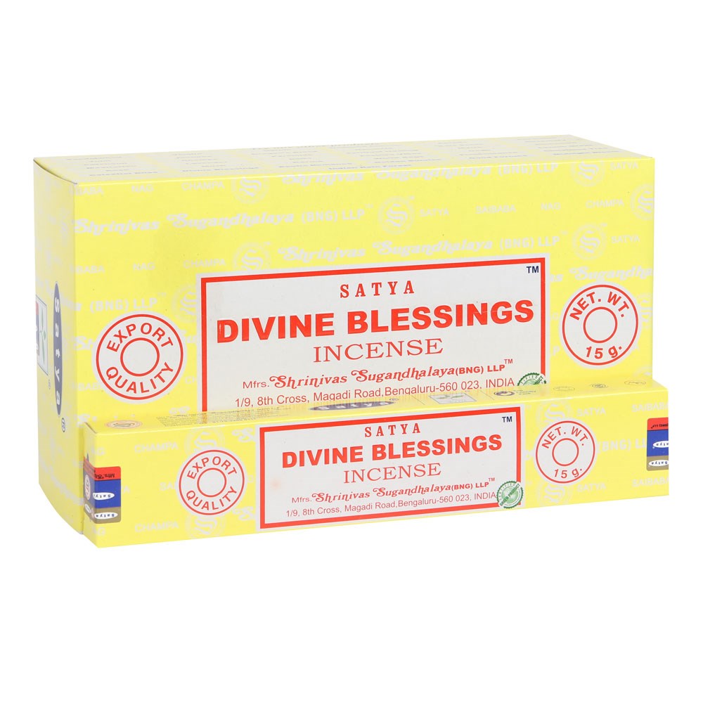 Satya Divine Blessings Incense Sticks (12 pack)