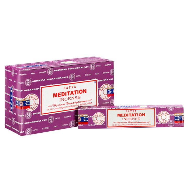 Satya Meditation Incense Sticks (12 pack)