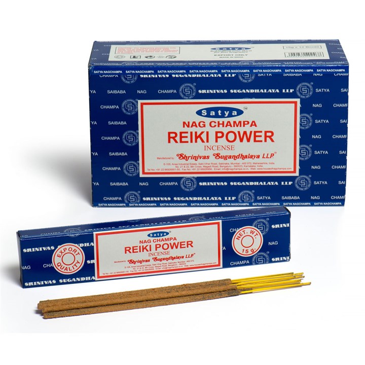 Satya Reiki Power Incense Sticks (12 pack)