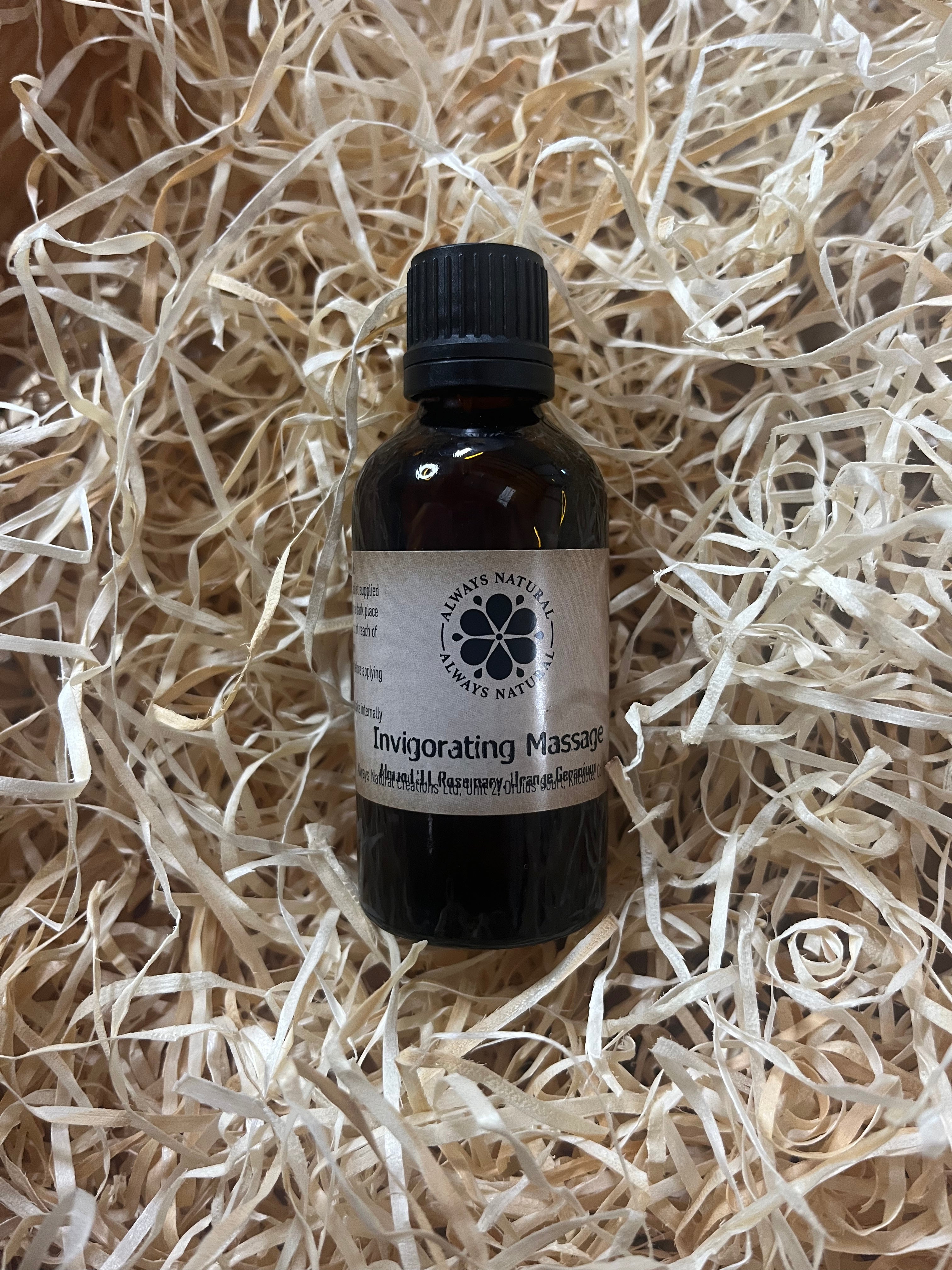 Invigorating Massage Oil