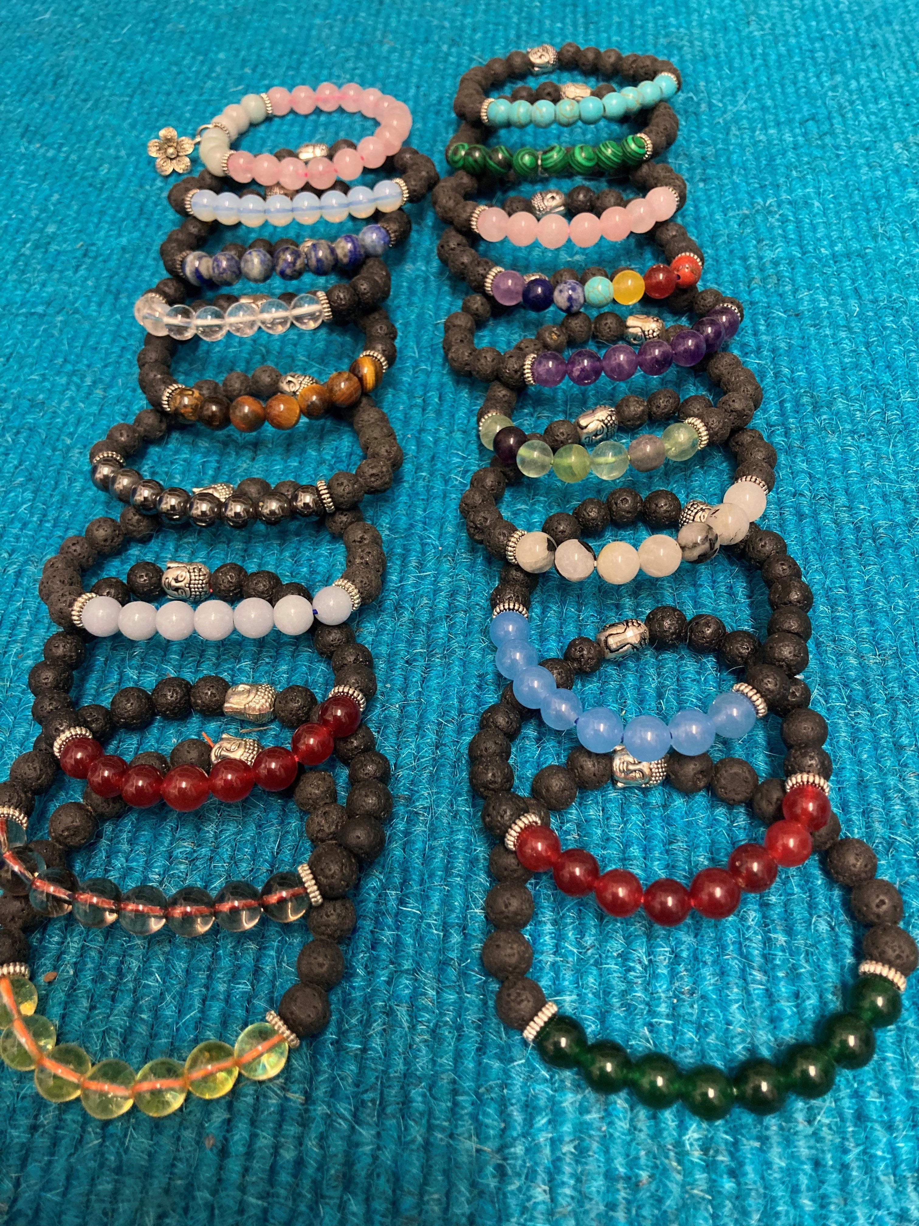 Lava stone Aroma Bracelets