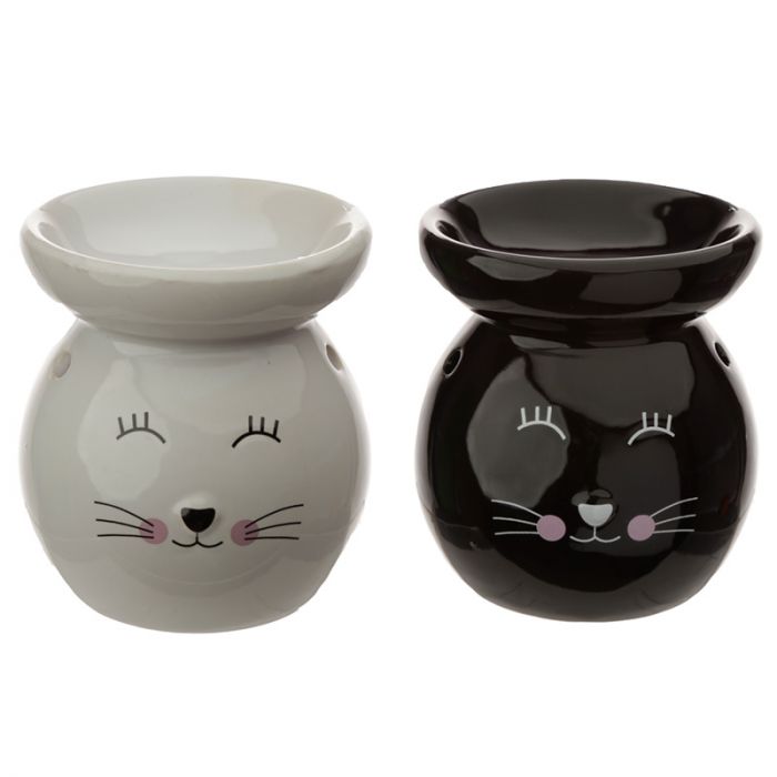 Eden Cat Face Ceramic Oil Burner