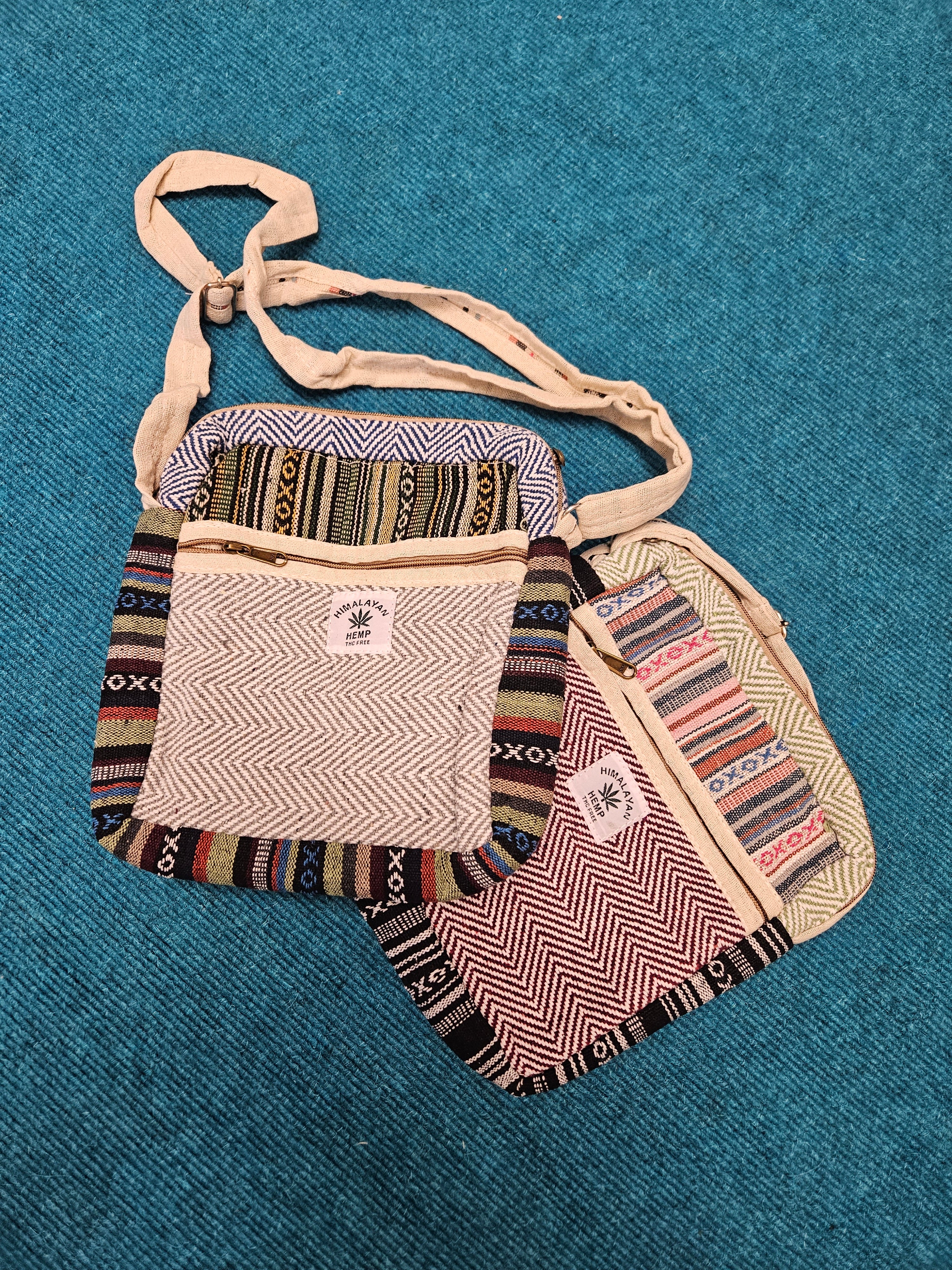 Hemp Passport Bag Large