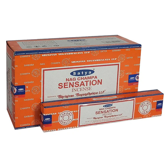 Satya Sensation Incense Sticks (12 pack)