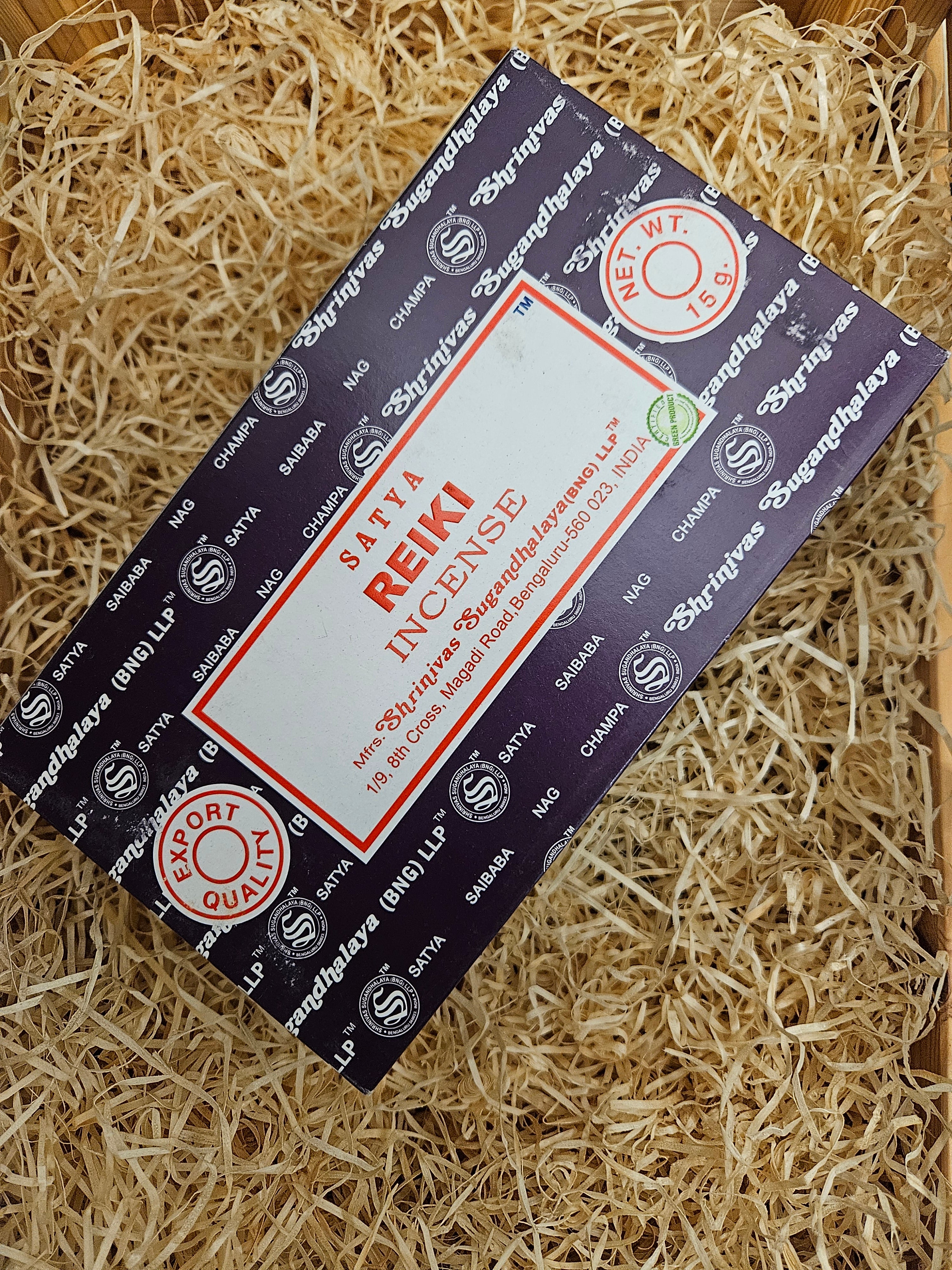 Satya Reiki Incense Sticks (12 pack)