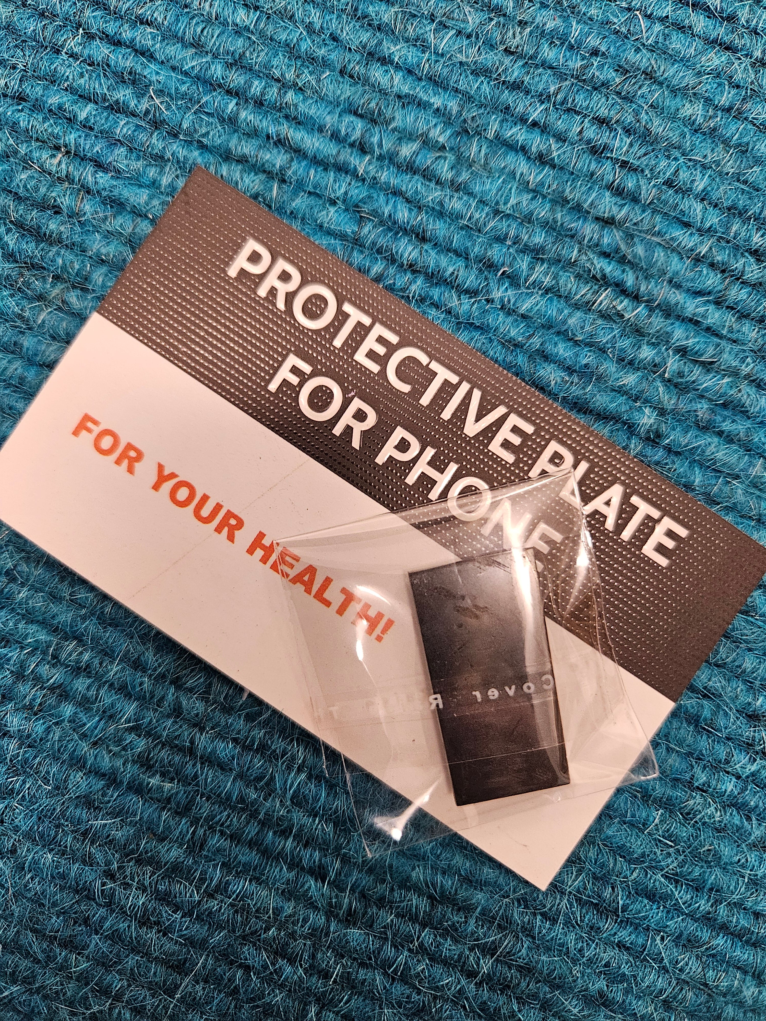 Shungite Phone Protection Sticker