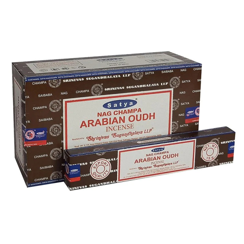Satya Arabian Oodh Incense Sticks (12 pack)