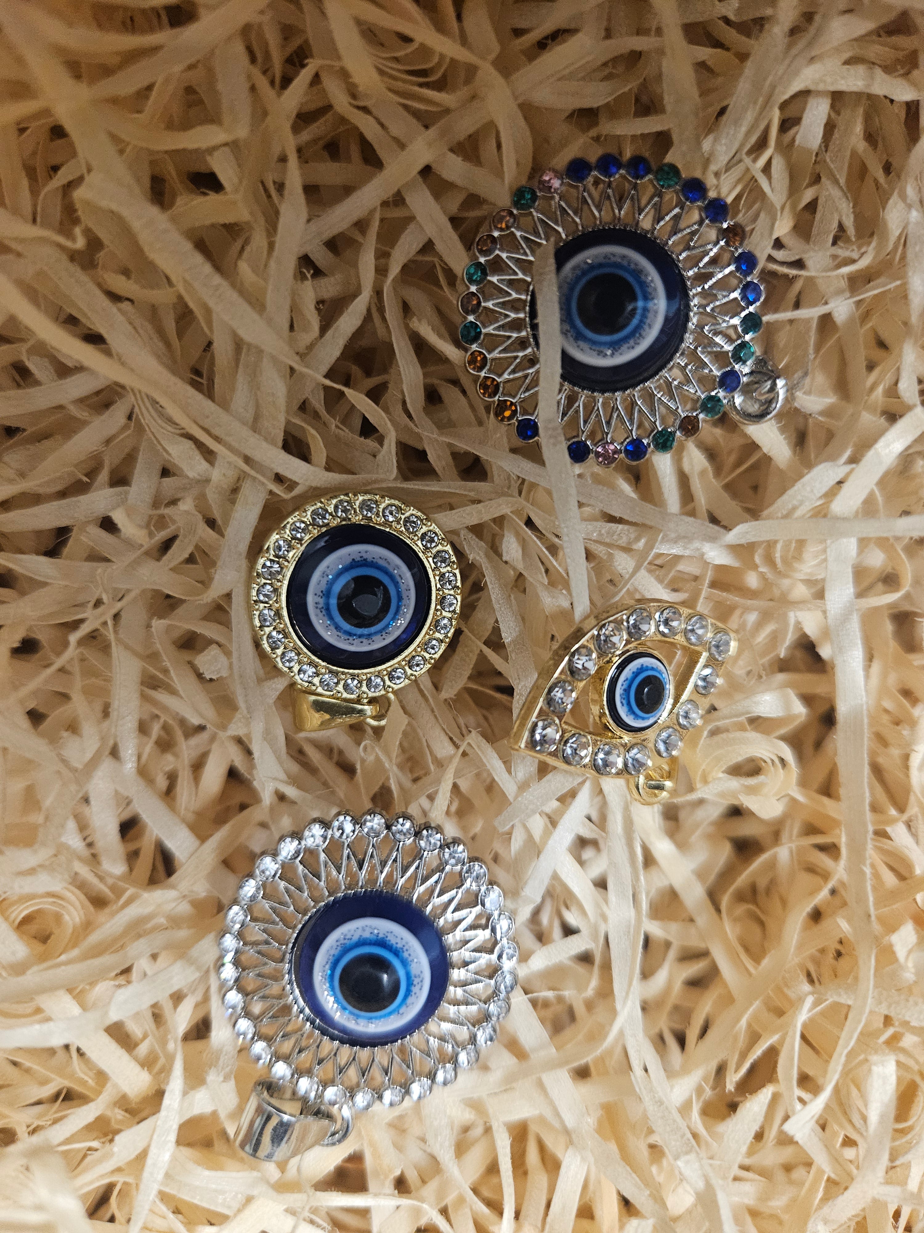 Evil Eye Pendant (Sparkles)