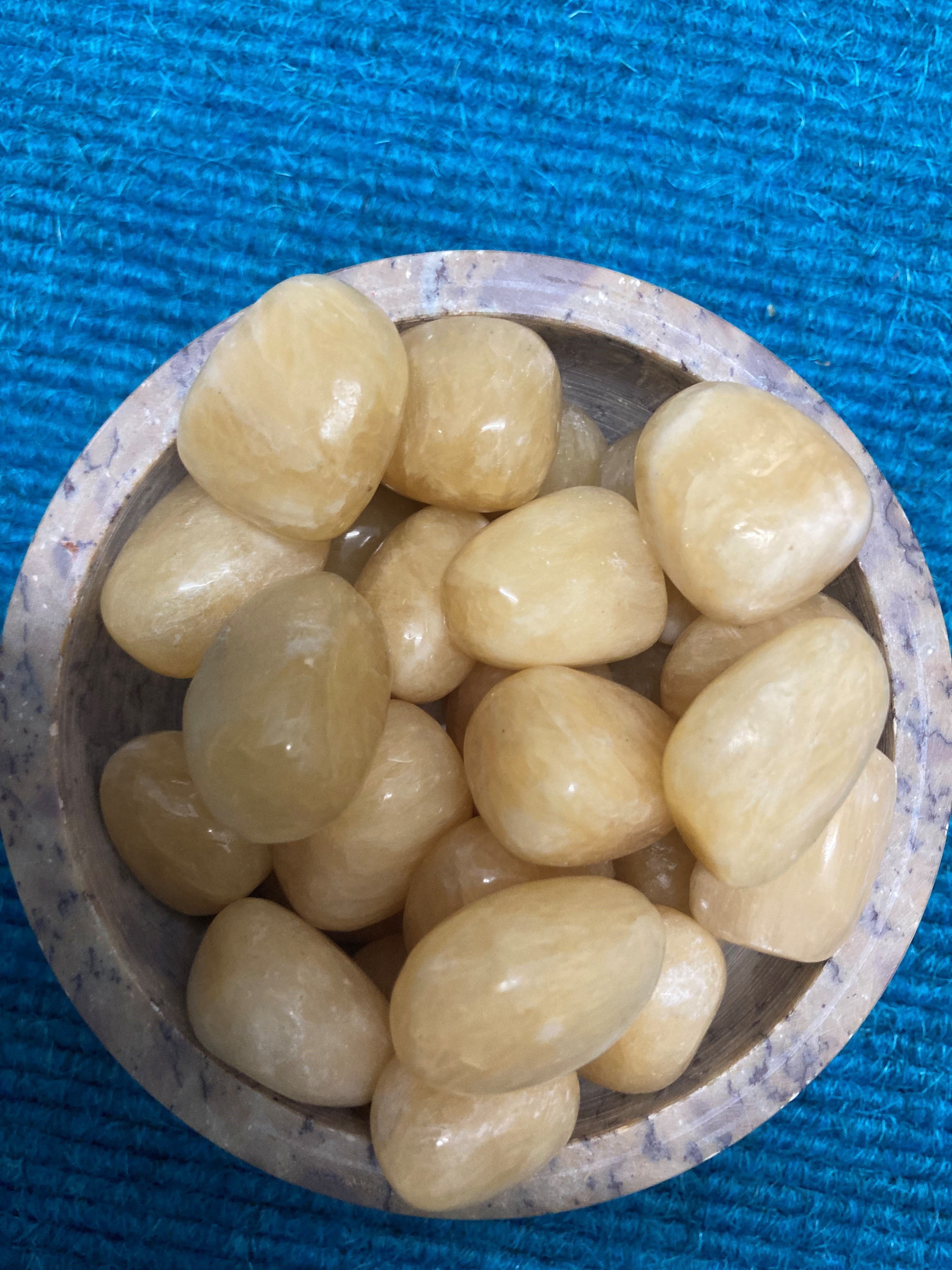 Orange Calcite Tumblestones (500g)