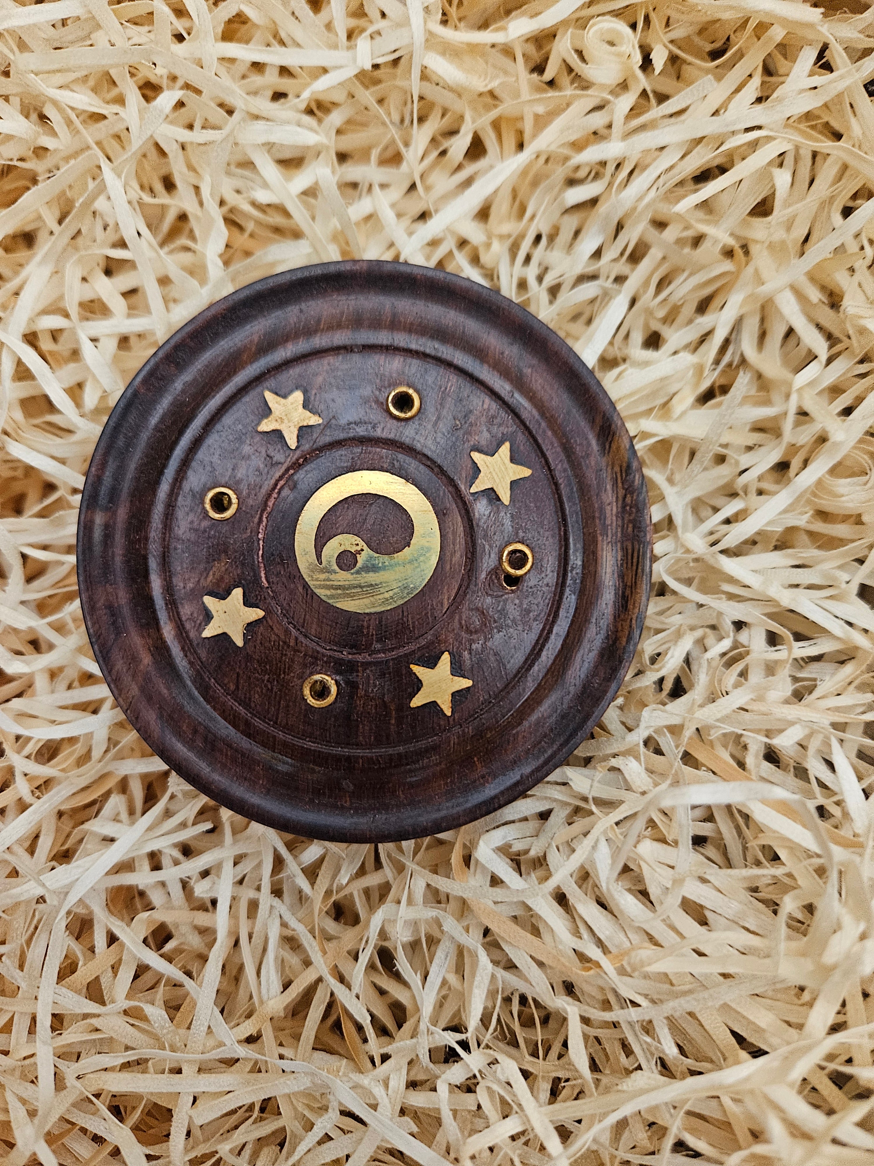 Wooden Disc Ashcatcher