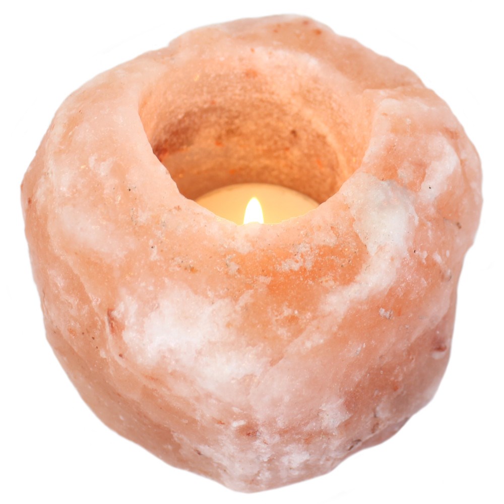 Salt Tea Light Holder