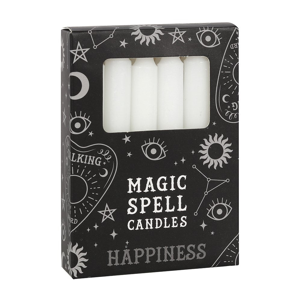 Magic Spell Candles - White (Happiness)