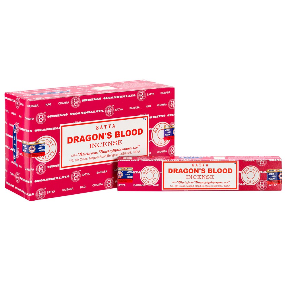 Satya Dragon's Blood Incense Sticks (12 pack)