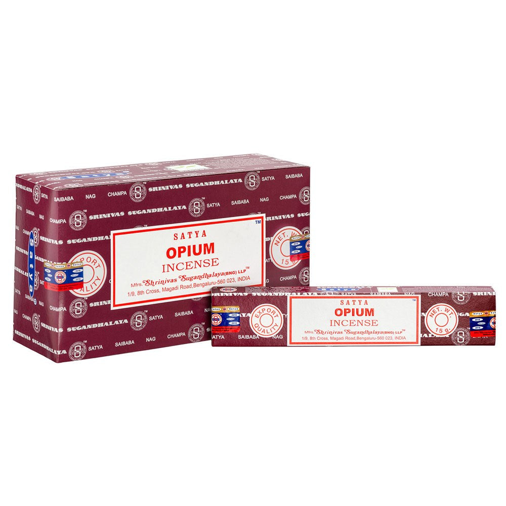 Satya Opium Incense Sticks (12 pack)