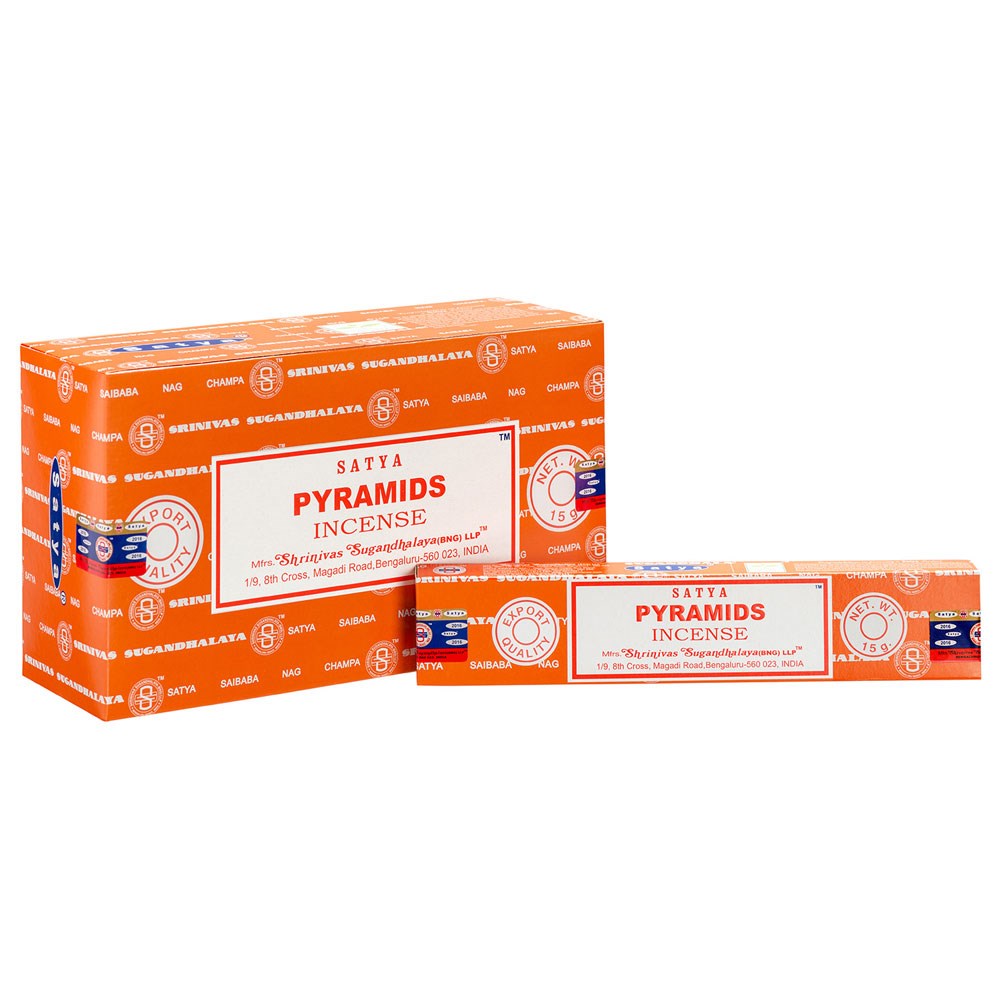 Satya Pyramids Incense Sticks (12 pack)