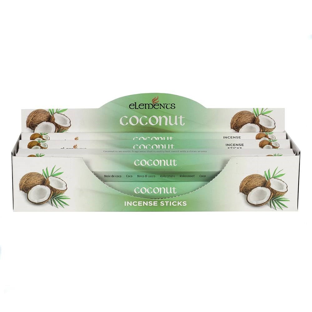 Elements Coconut Incense Sticks (6 pack)