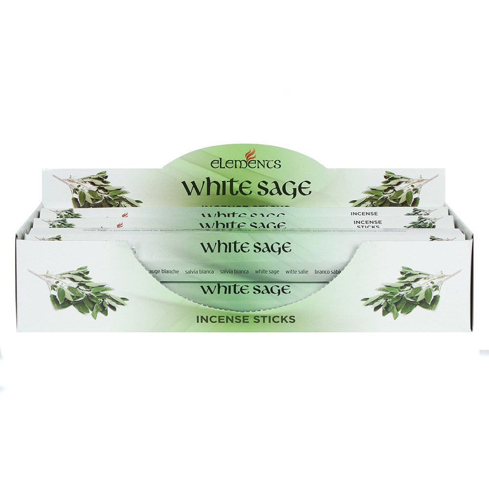 Elements White Sage incense sticks (6 pack)