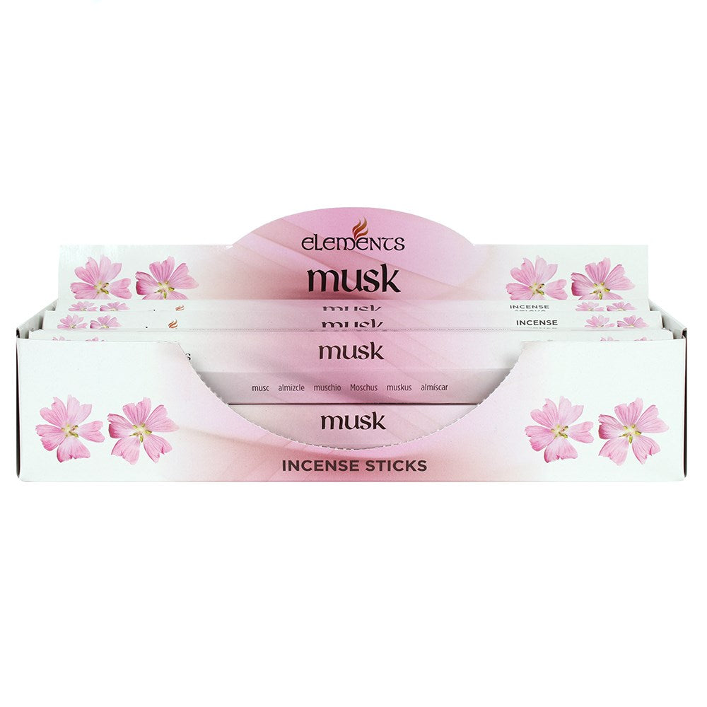 Elements Musk incense sticks (6 pack)