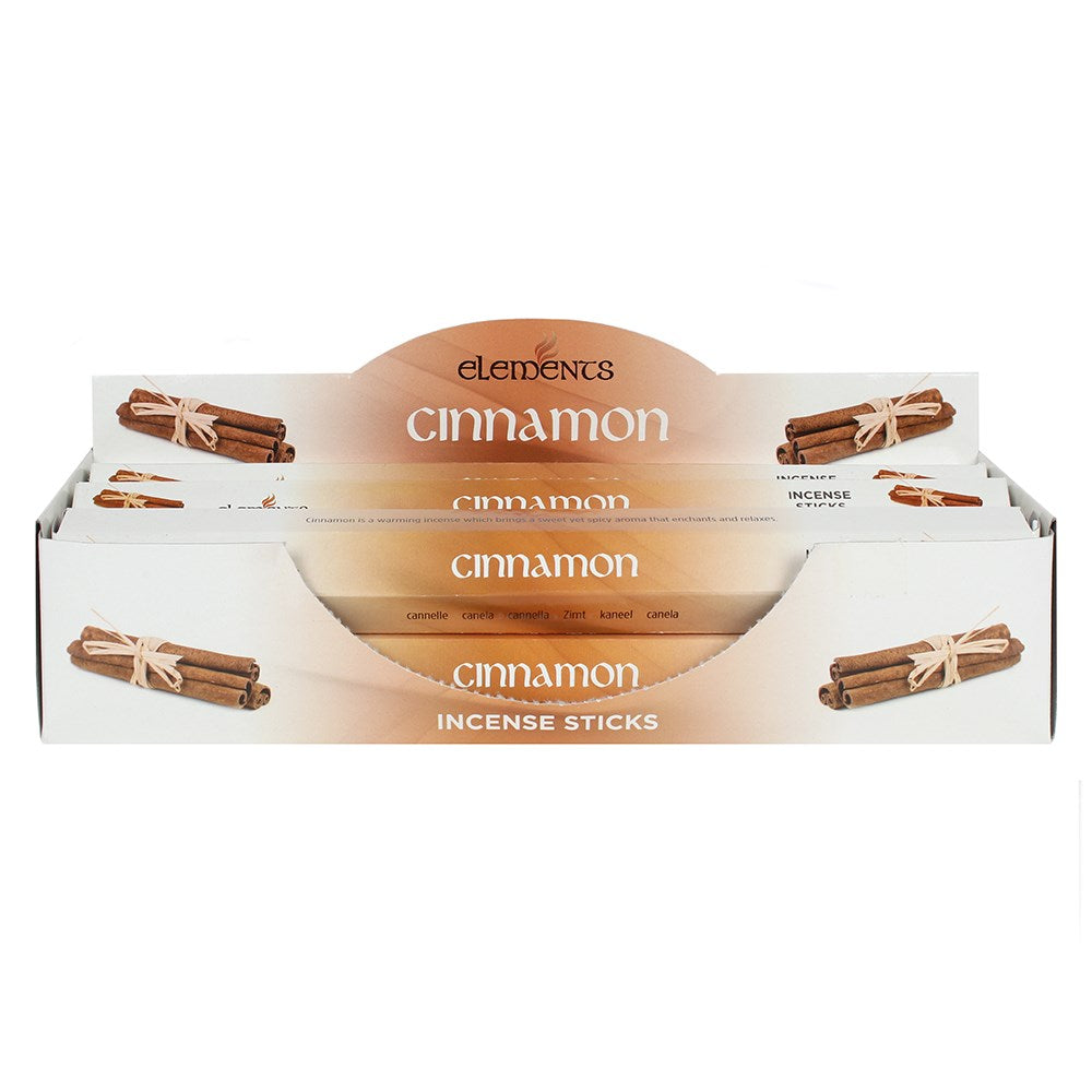 Elements Cinnamon incense sticks (6 pack)