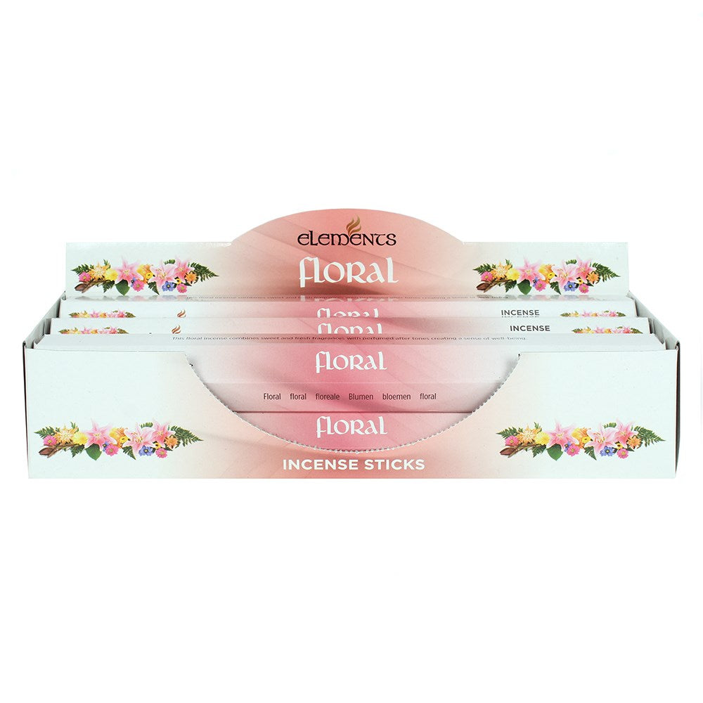 Elements Floral incense sticks (6 pack)