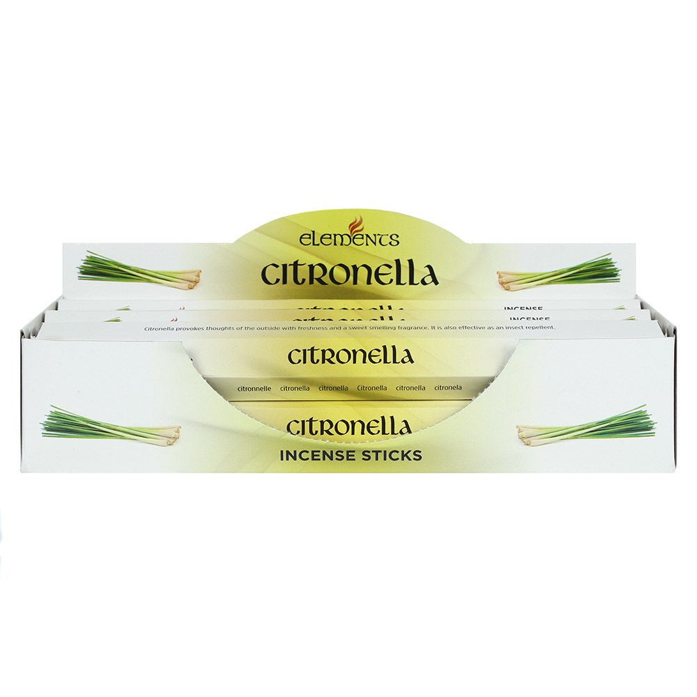 Elements Citronella incense sticks (6 pack)