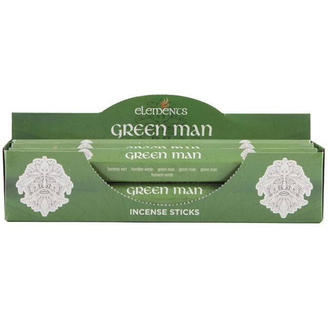 Elements Green man incense sticks (6 pack)