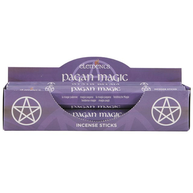 Elements Pagan magic incense sticks (6 pack)