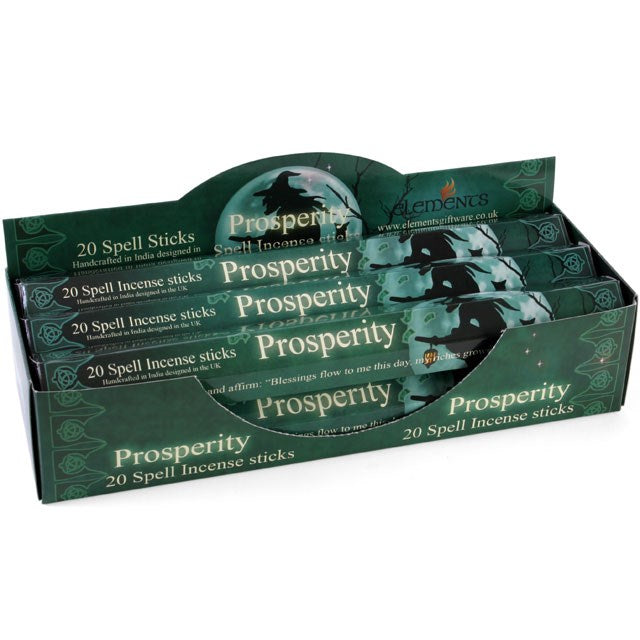 Elements Prosperity spell incense (6 pack)