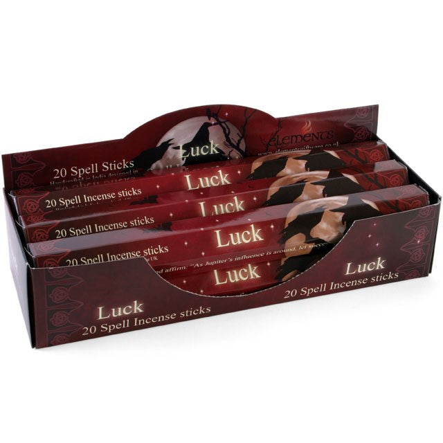 Elements Luck spell Incense Sticks (6 pack)