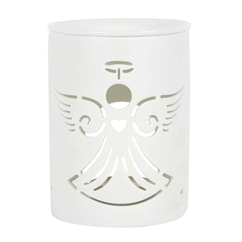White Angel Cut Oil Burner