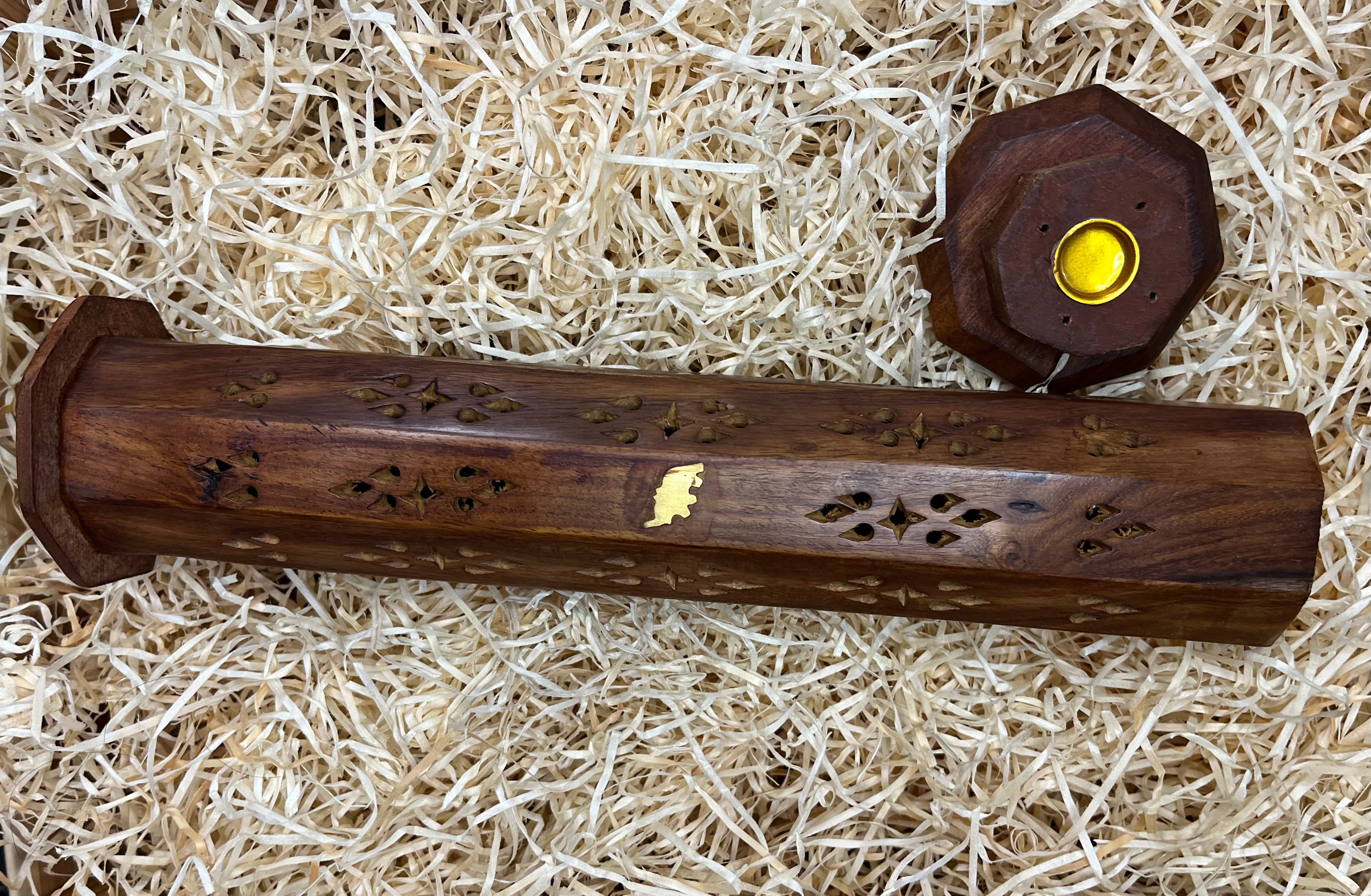 Wooden Incense Ashbox Tower
