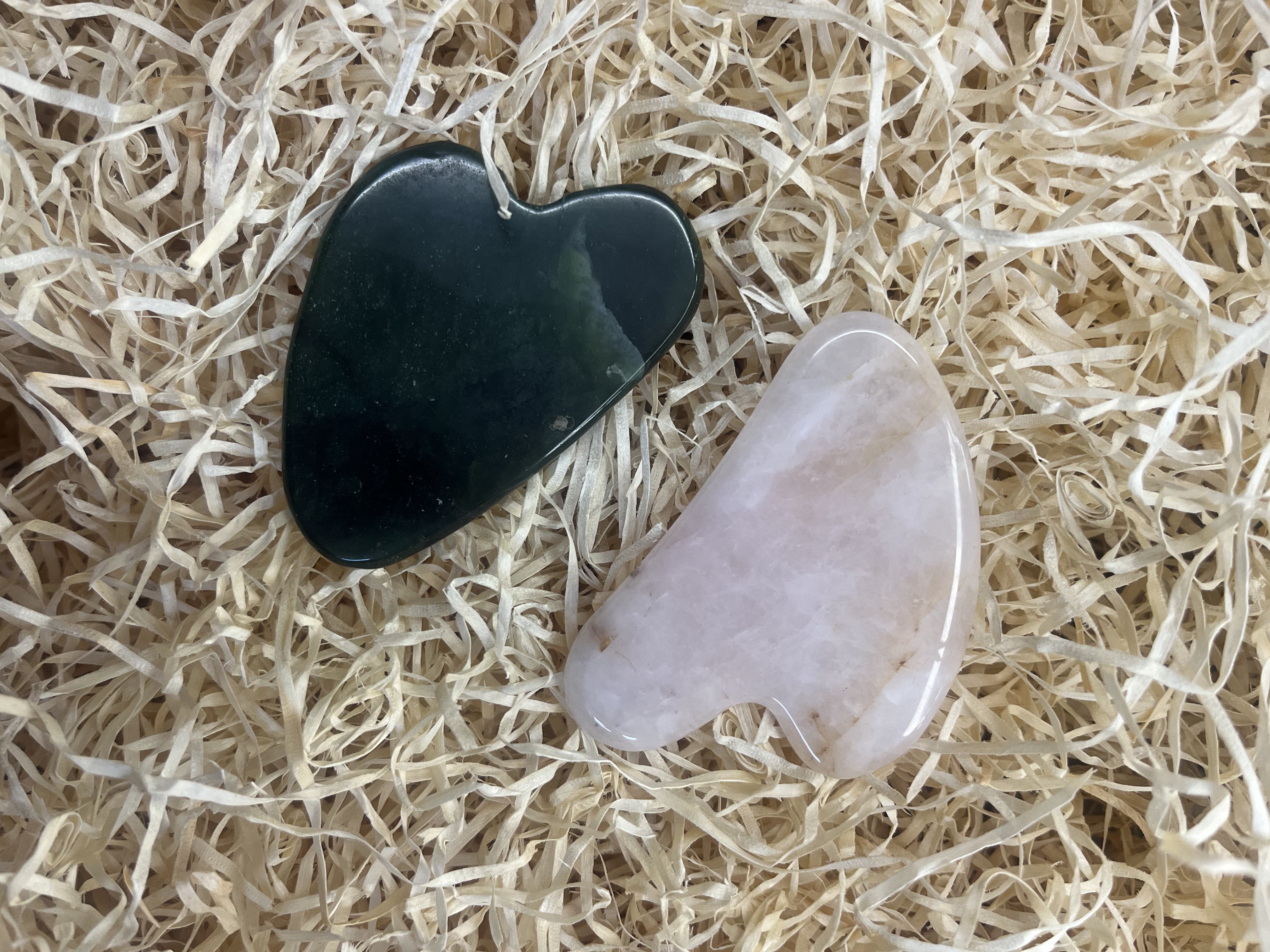 Gua-sha Stones Rose Quartz