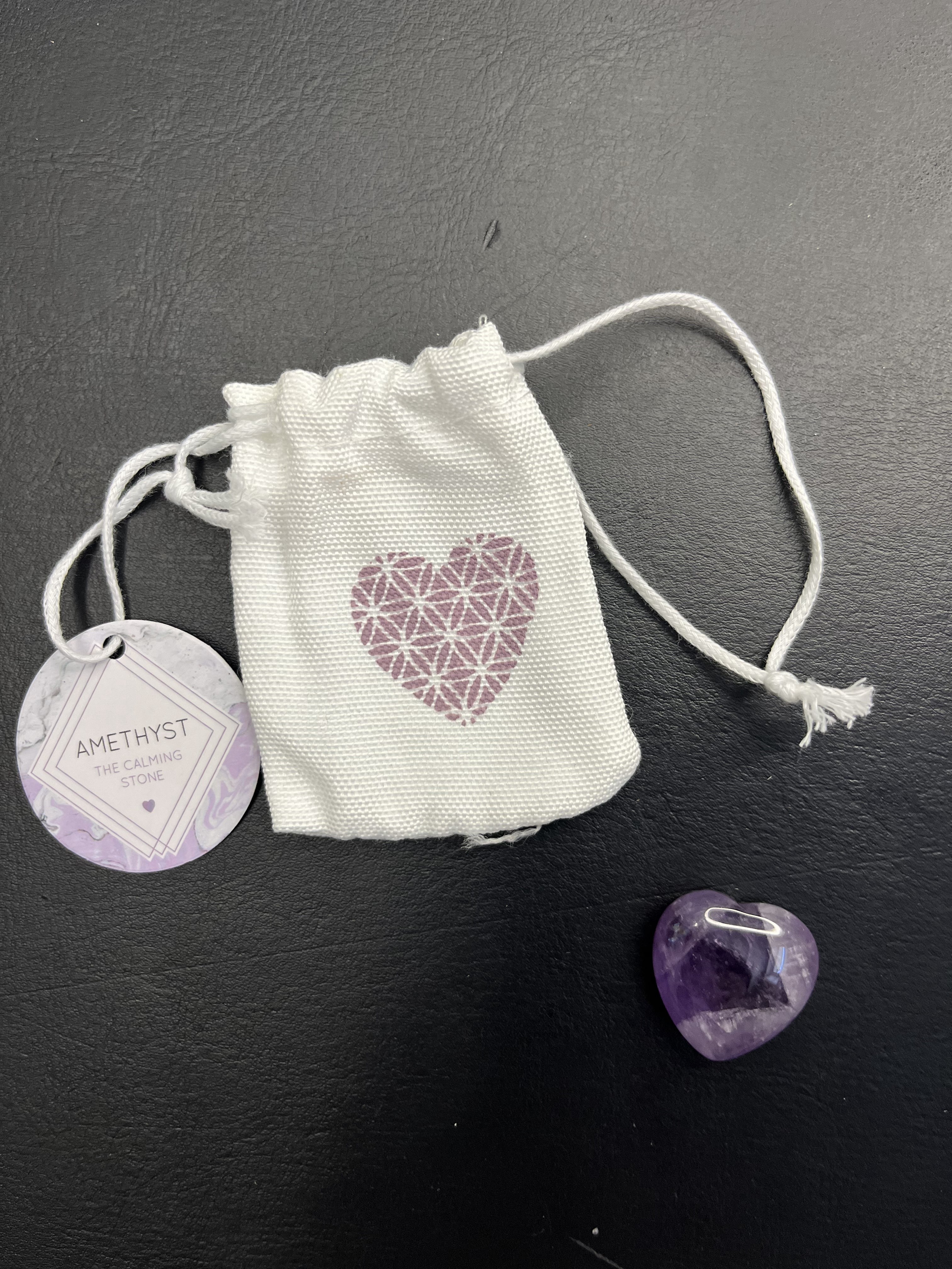Crystal Stone Hearts