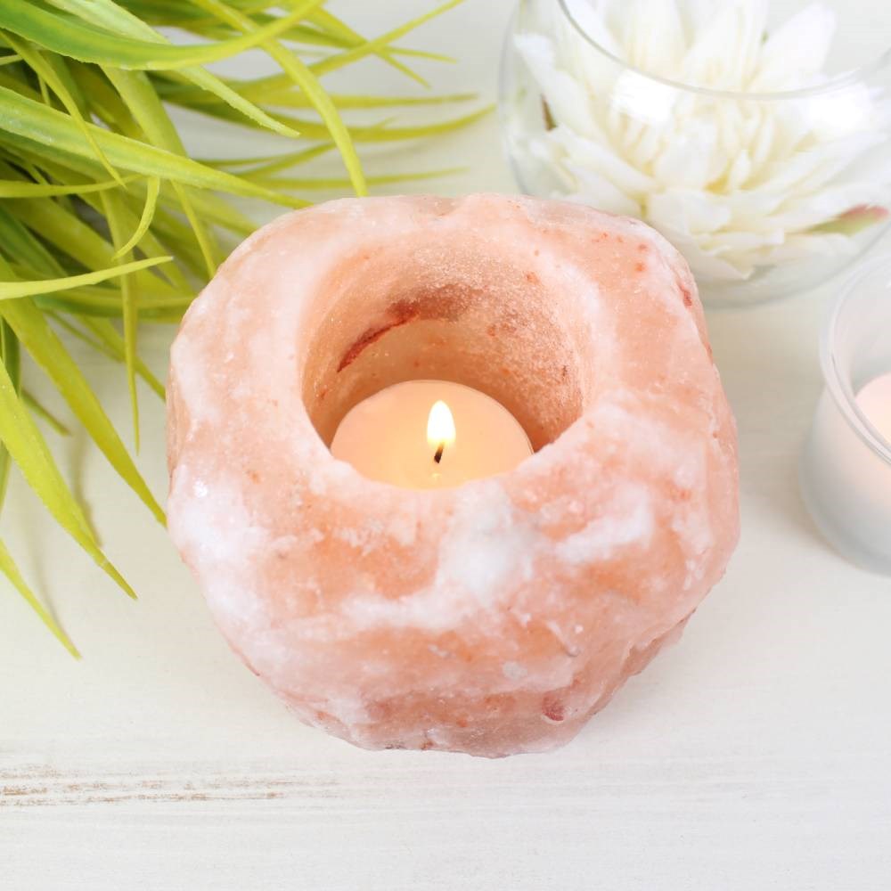 Salt Tea Light Holder