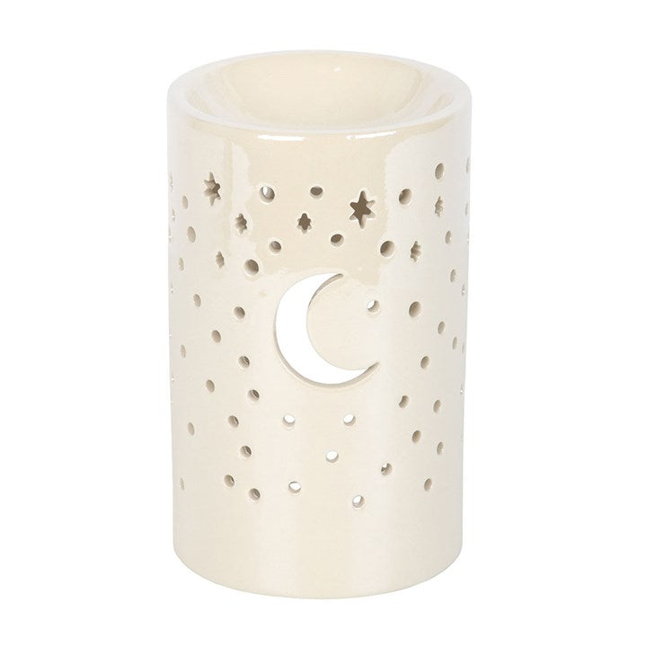 Iridescent Moon Ceramic Aura Oil Burner