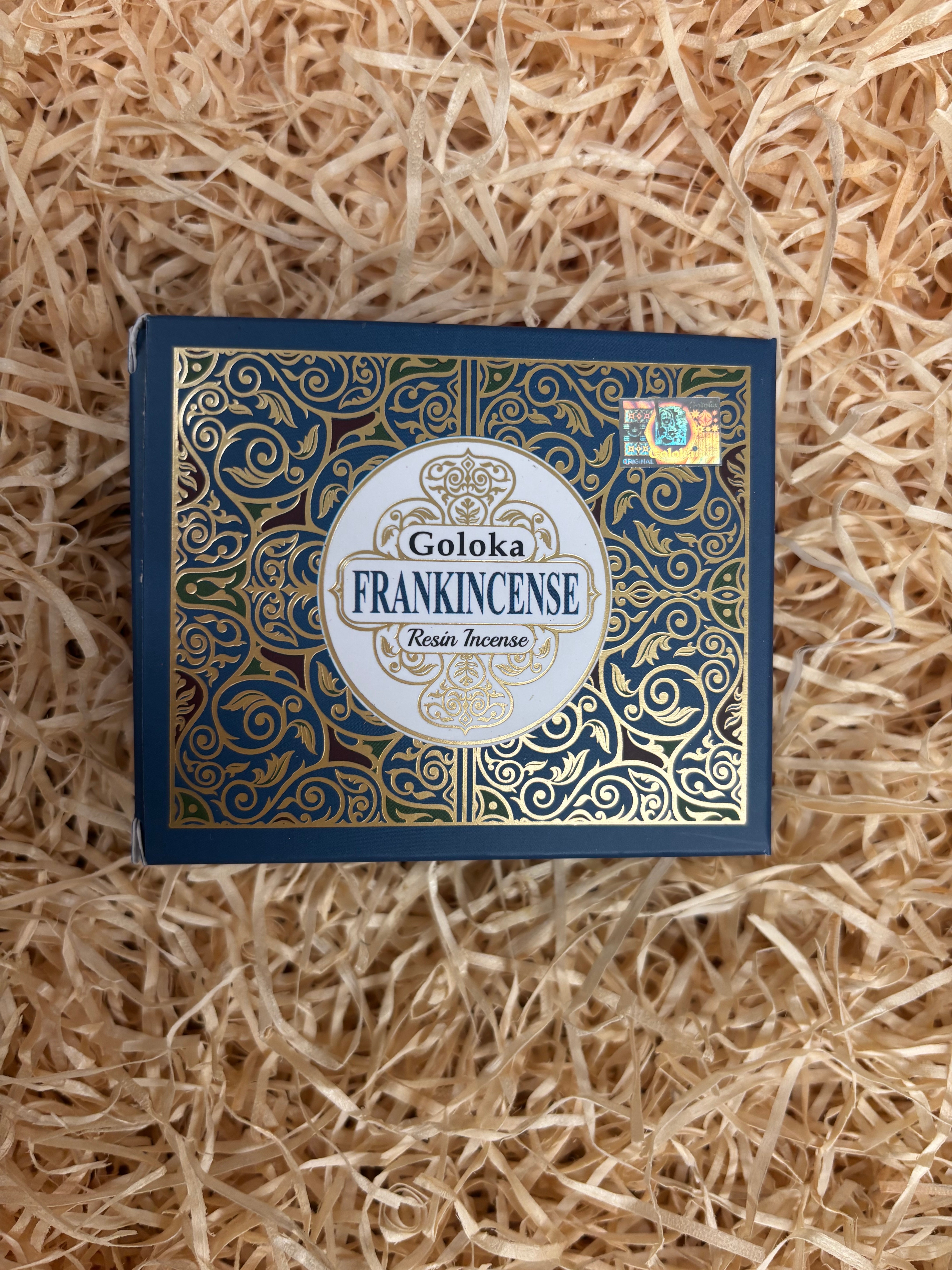 Goloka Resin Incense - Frankincense 50g