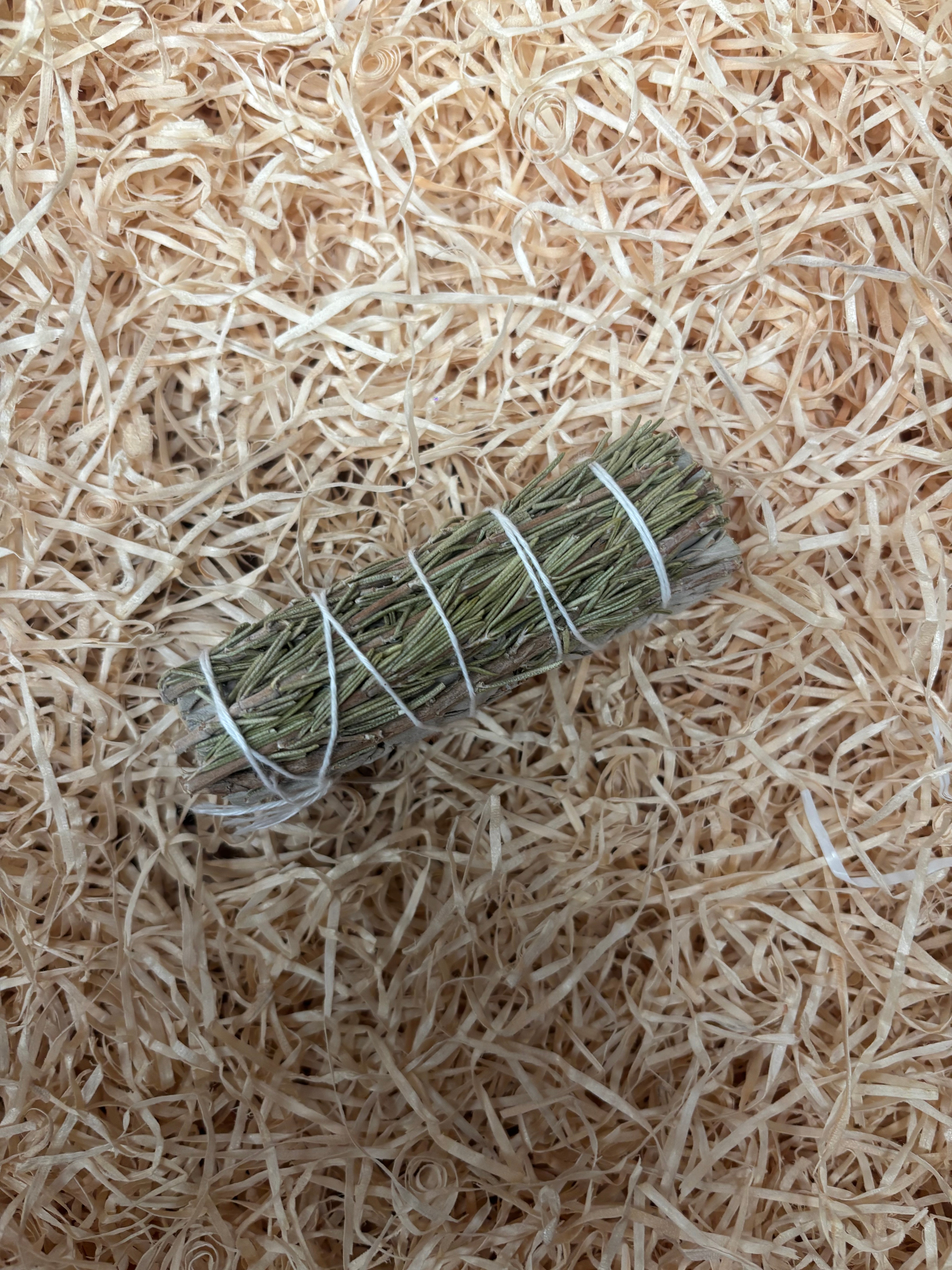 Sage Smudge Stick 4" with Rosemary
