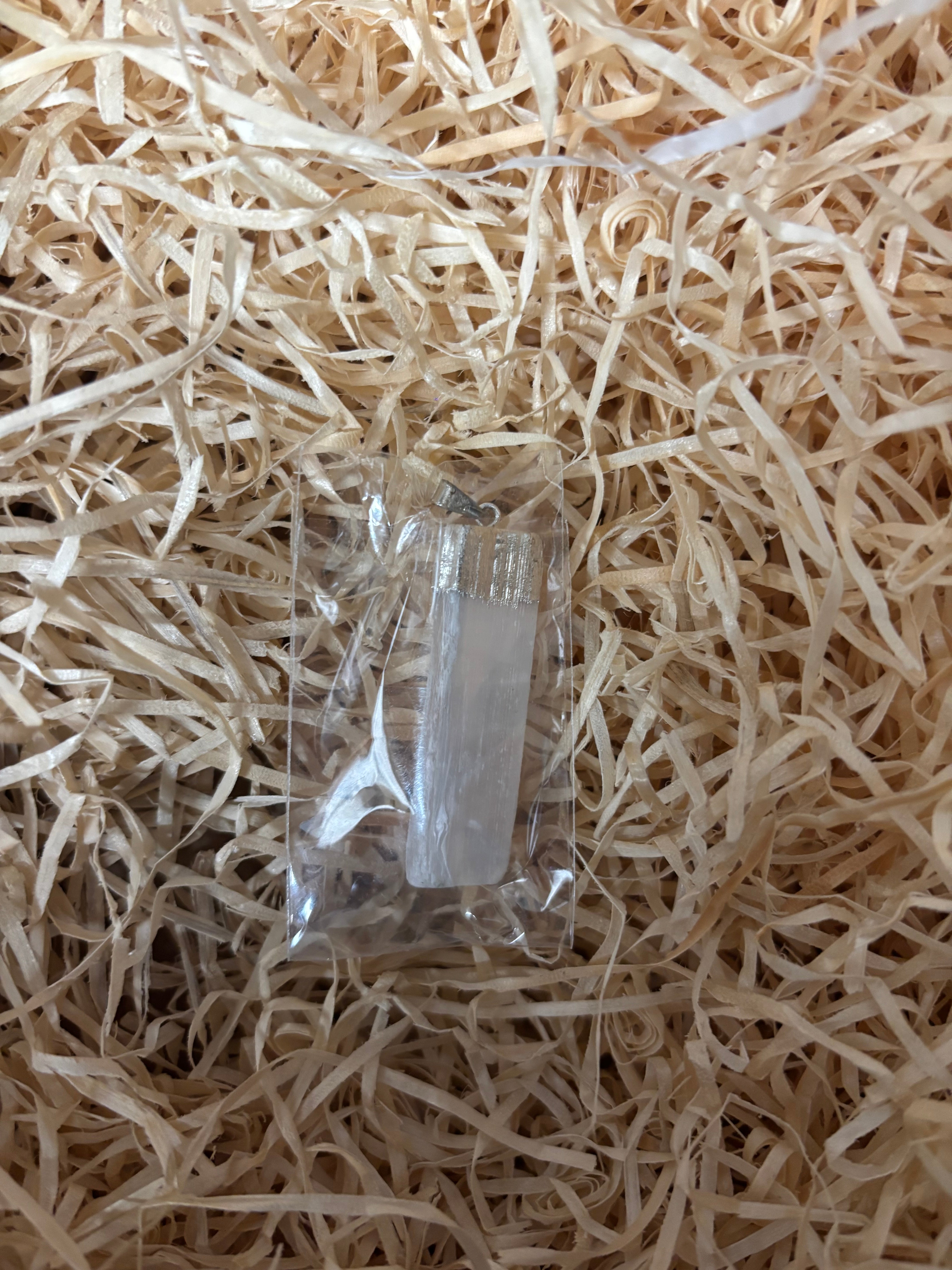 Selenite Pendant