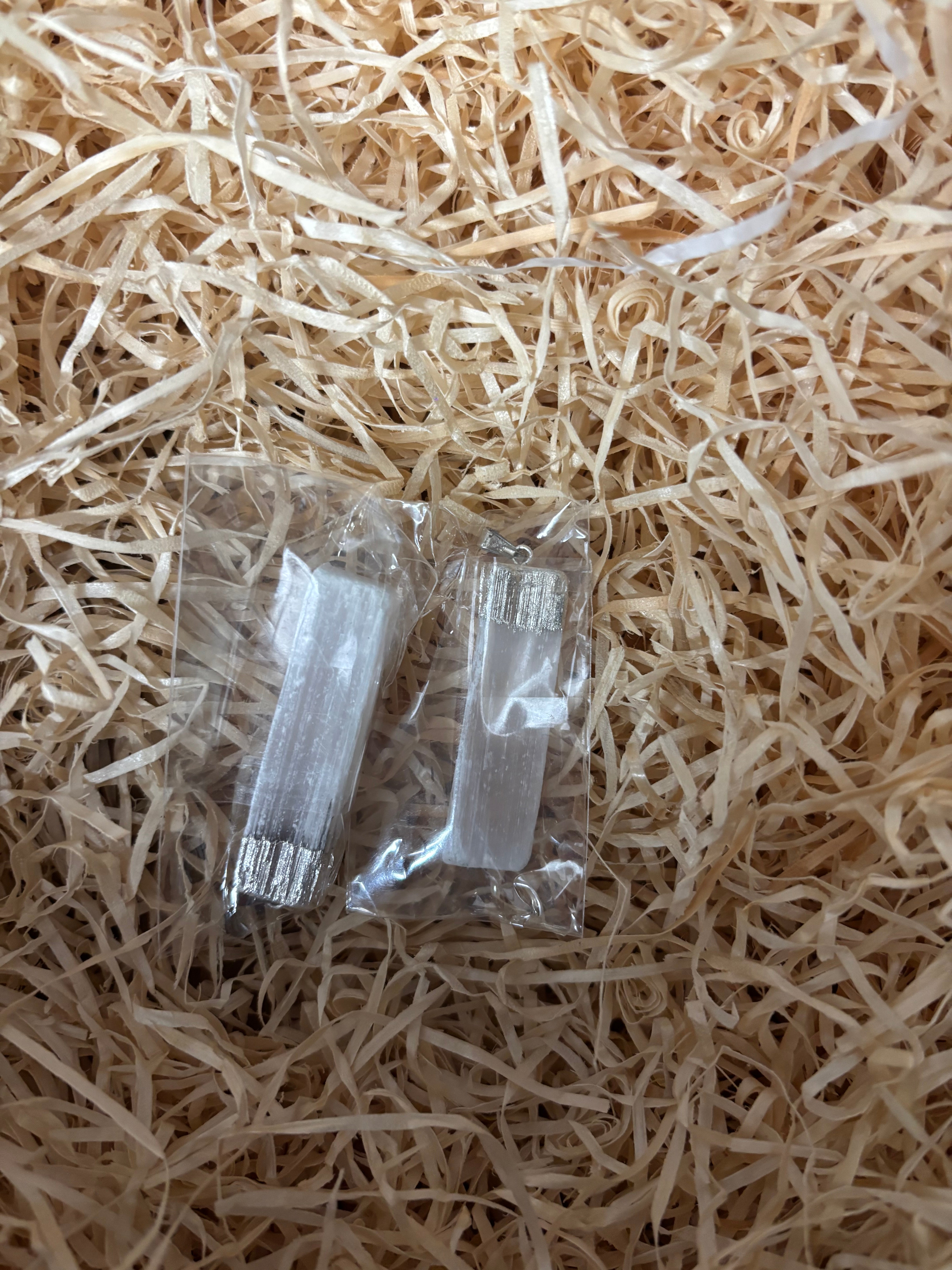Selenite Pendant