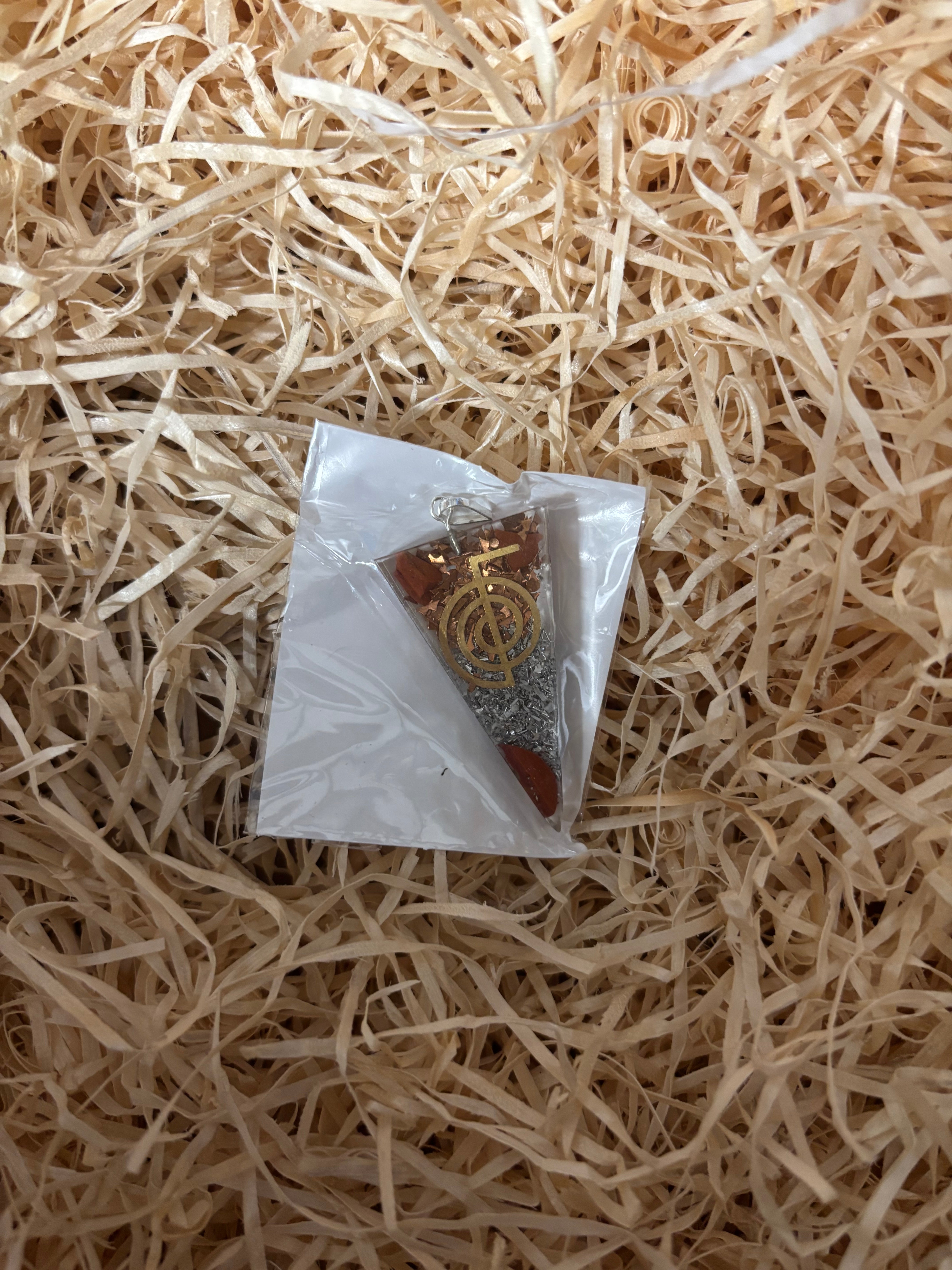 Triangle Pendant Copper Wire