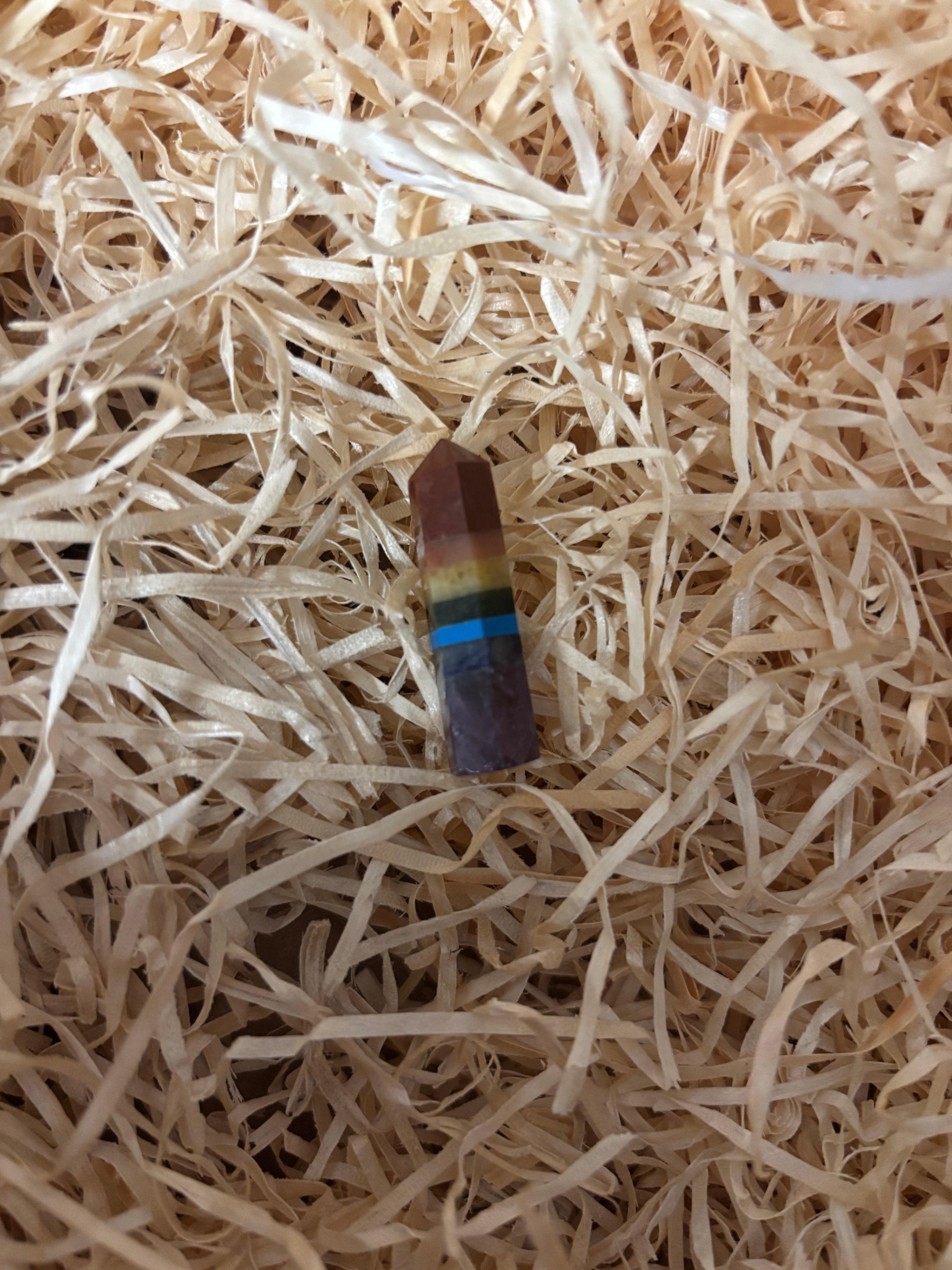 Chakra Gemstone Point