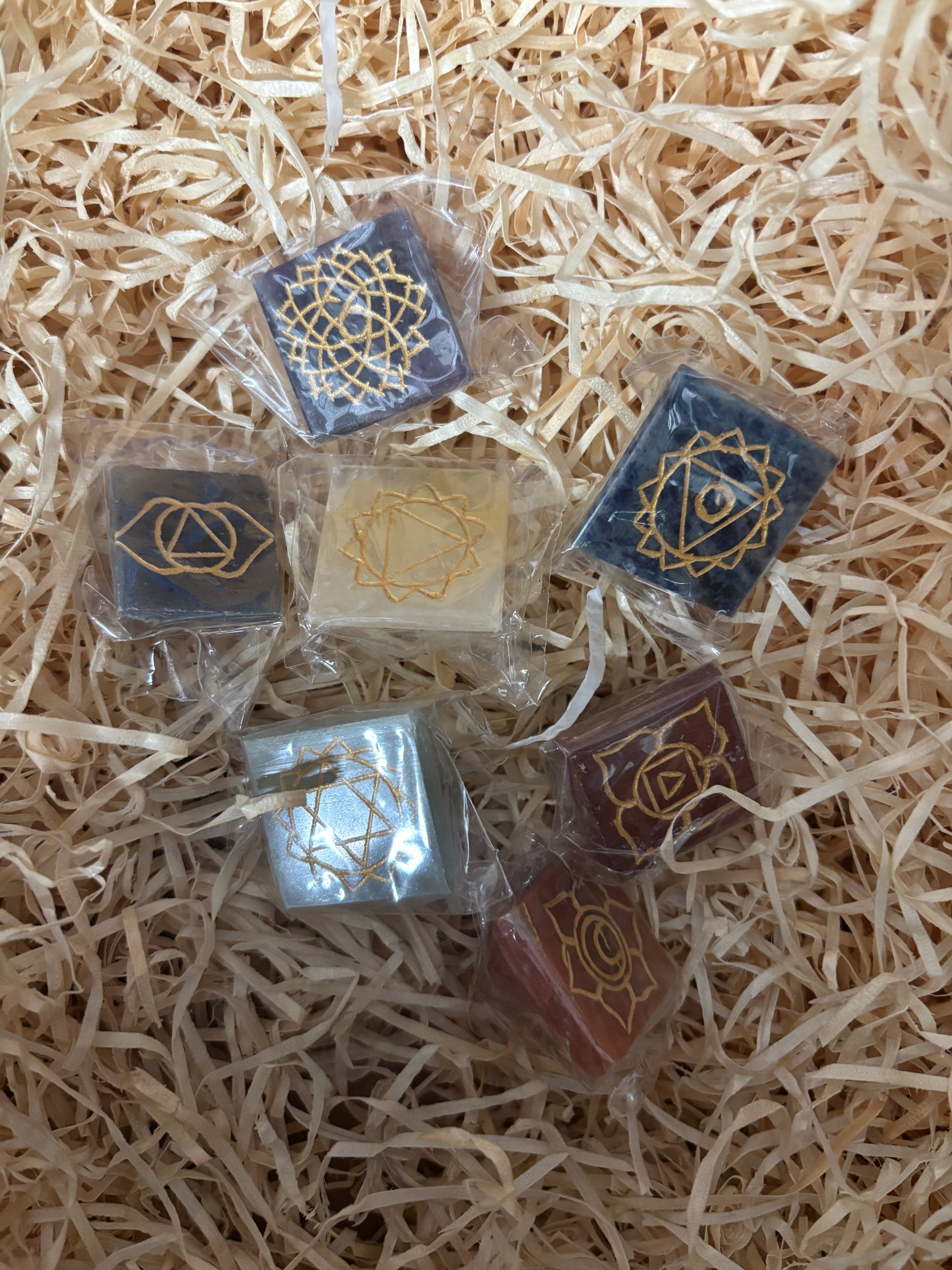Chakra Pyramid Set