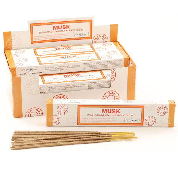 Stamford Musk incense sticks (12 pack)