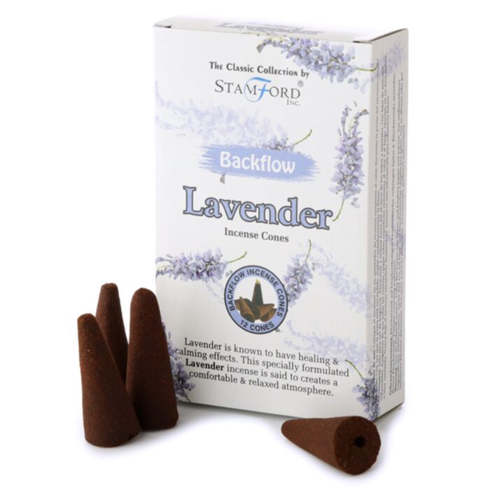 Stamford Lavender Backflow Incense Cones (6 pack)