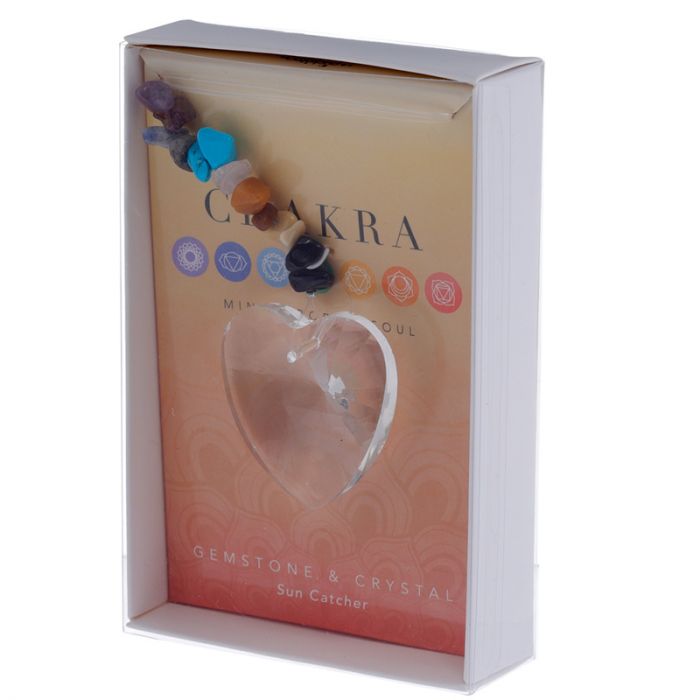 Gemstone Crystal Chakra Suncatcher
